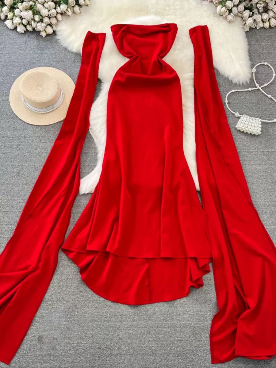 Here comes the celebrant dress EVD73 image