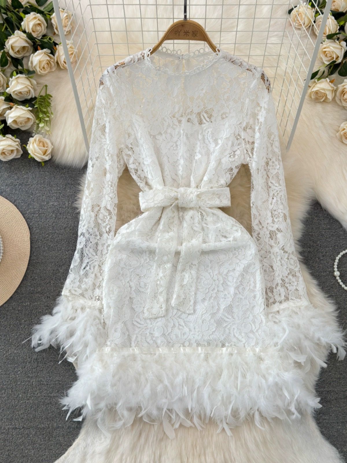 Mighty loyal lace dress EBC218 image