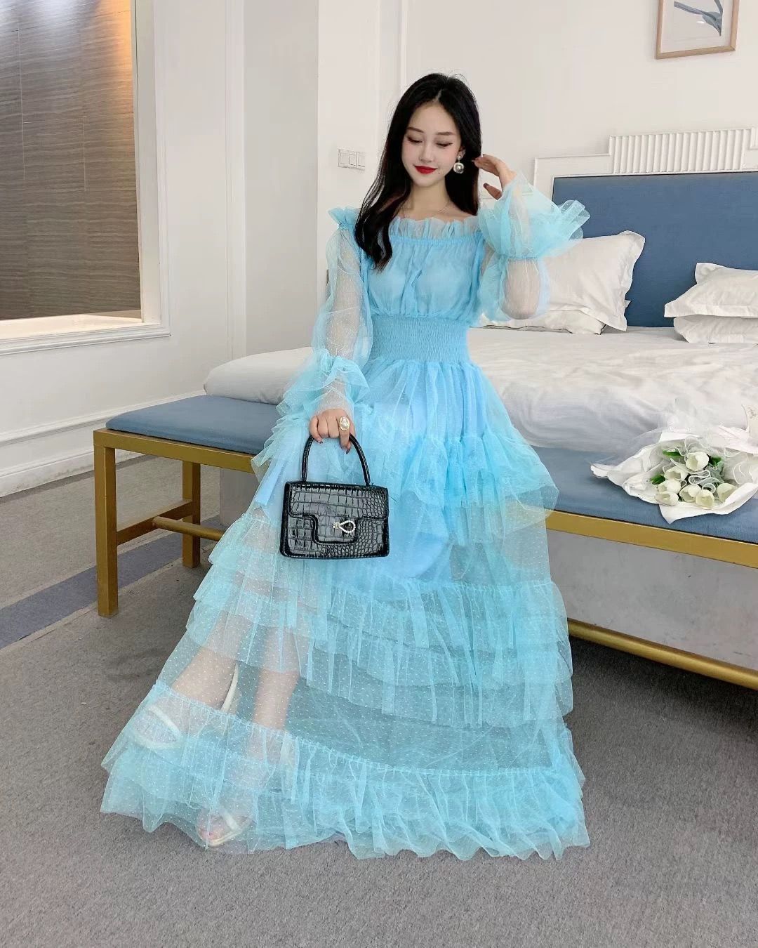 A new me tulle dress EVD21 image