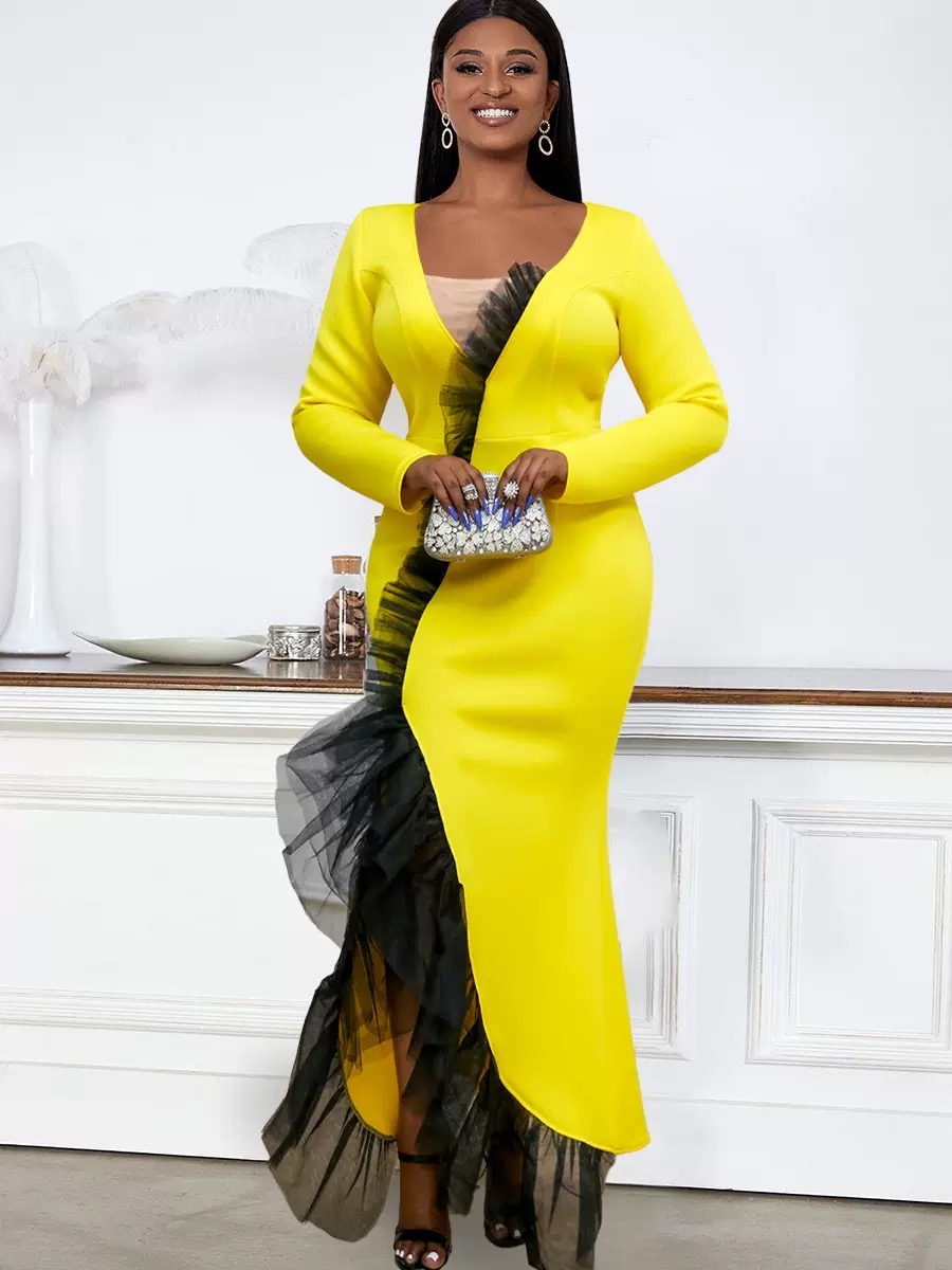 Breaking hearts designer dress EVD80