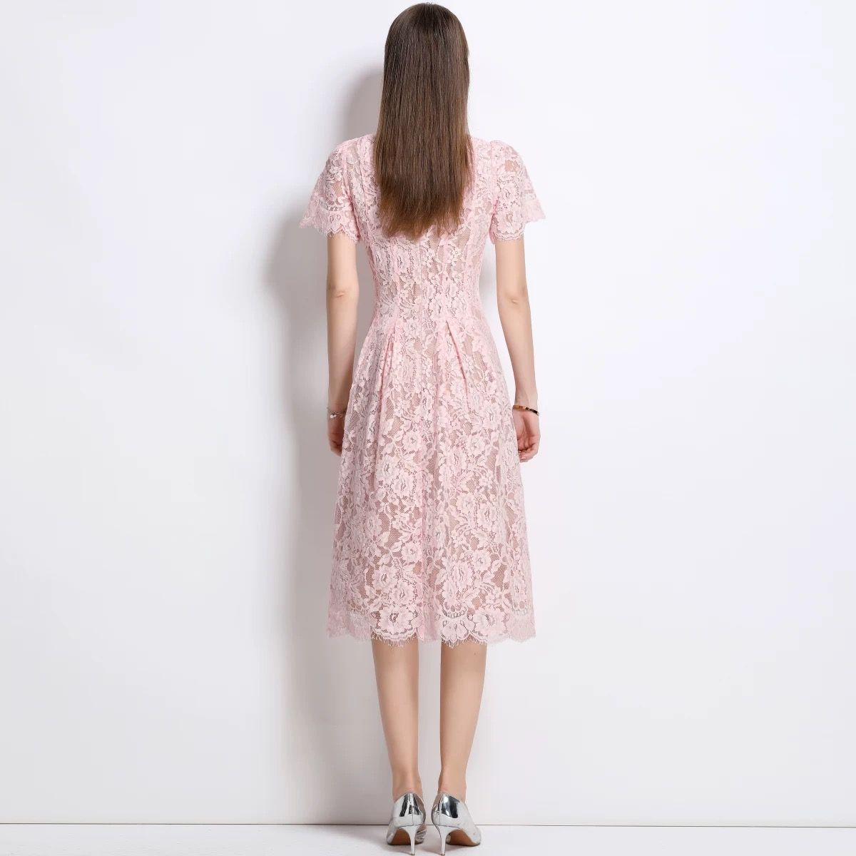 Falling for you lace dress FD1078 image