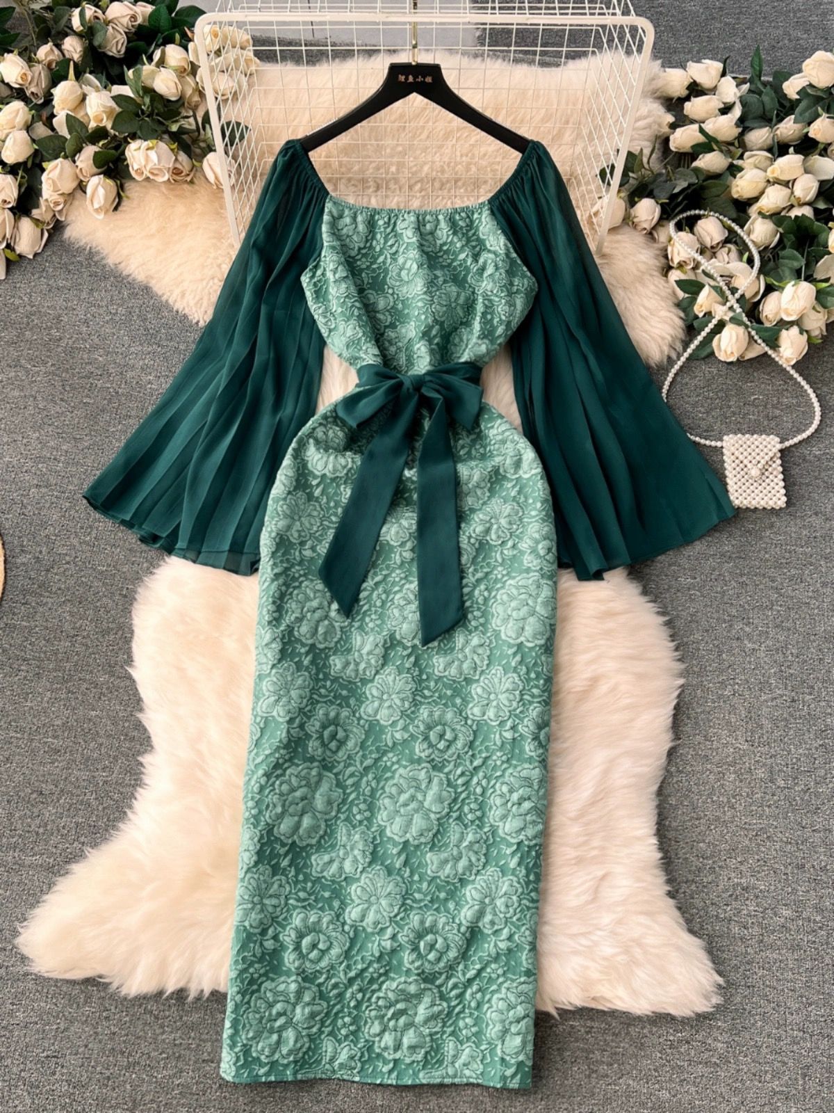 Optimistic vibes dress EBC276 image