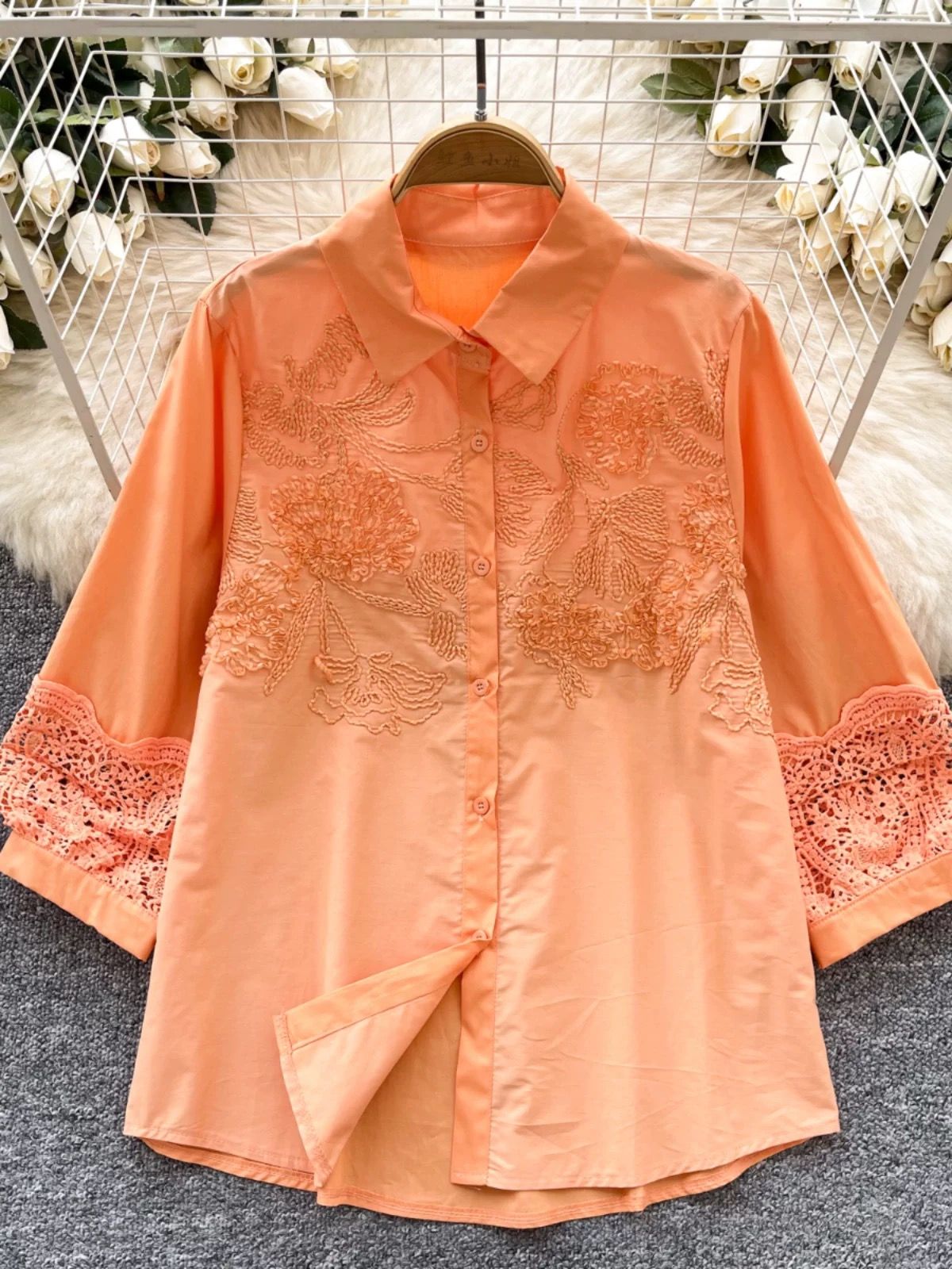 New scene lace shirt SH140 image