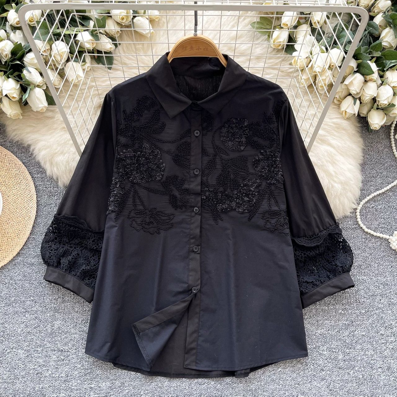 New scene lace shirt SH140 image