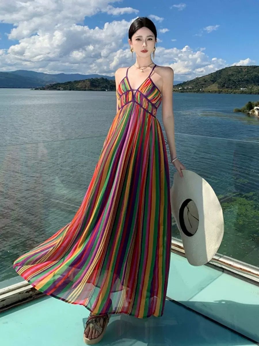 On the Caribbean cruise ship dress CD604 image