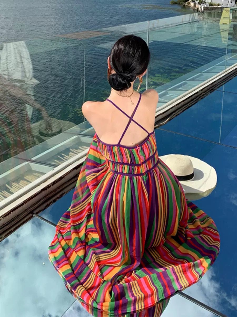 On the Caribbean cruise ship dress CD604 image