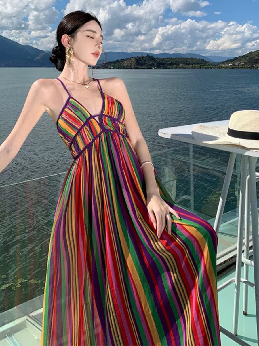 On the Caribbean cruise ship dress CD604 image