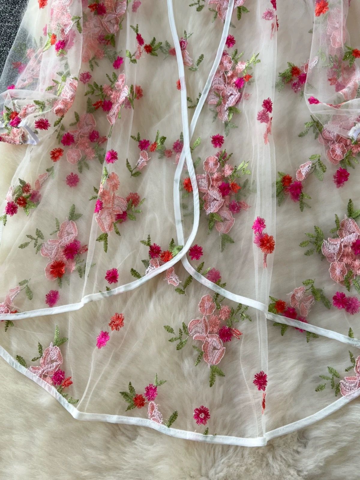 Fun times floral kimono KM137 image