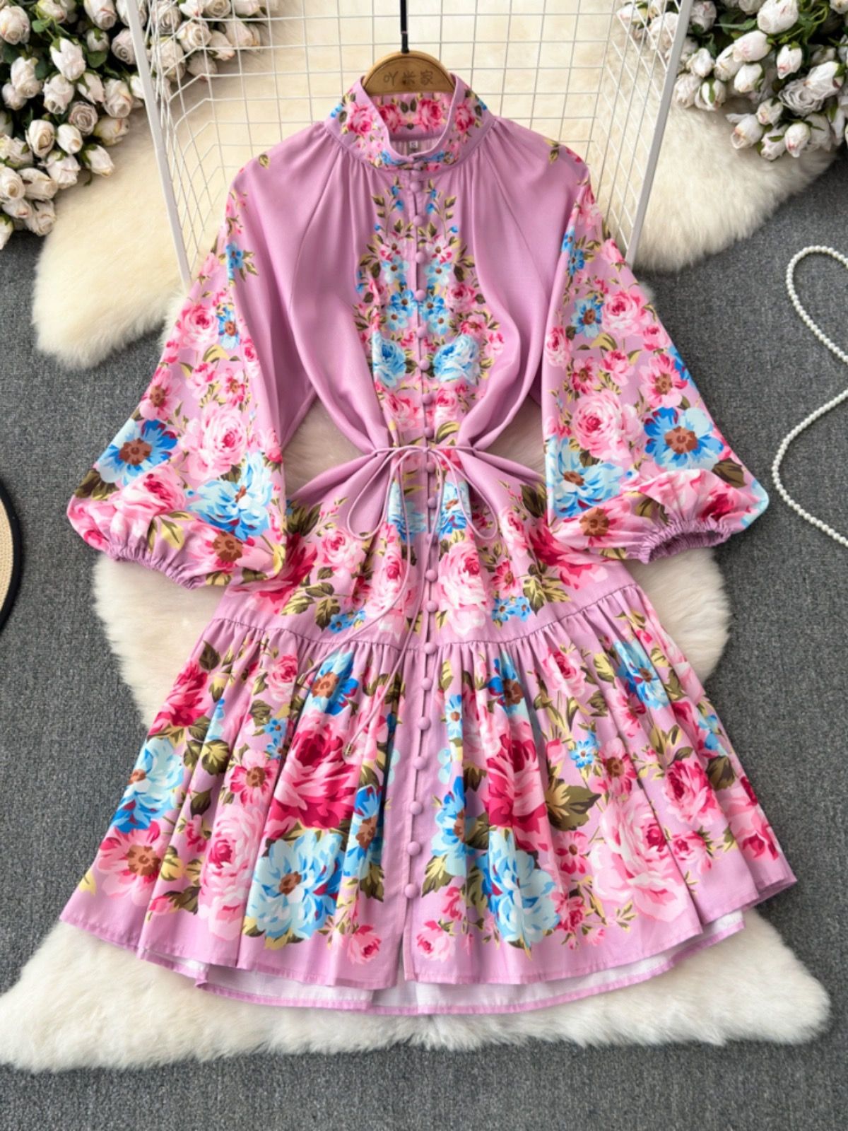 Glistening ocean dress ED212 image