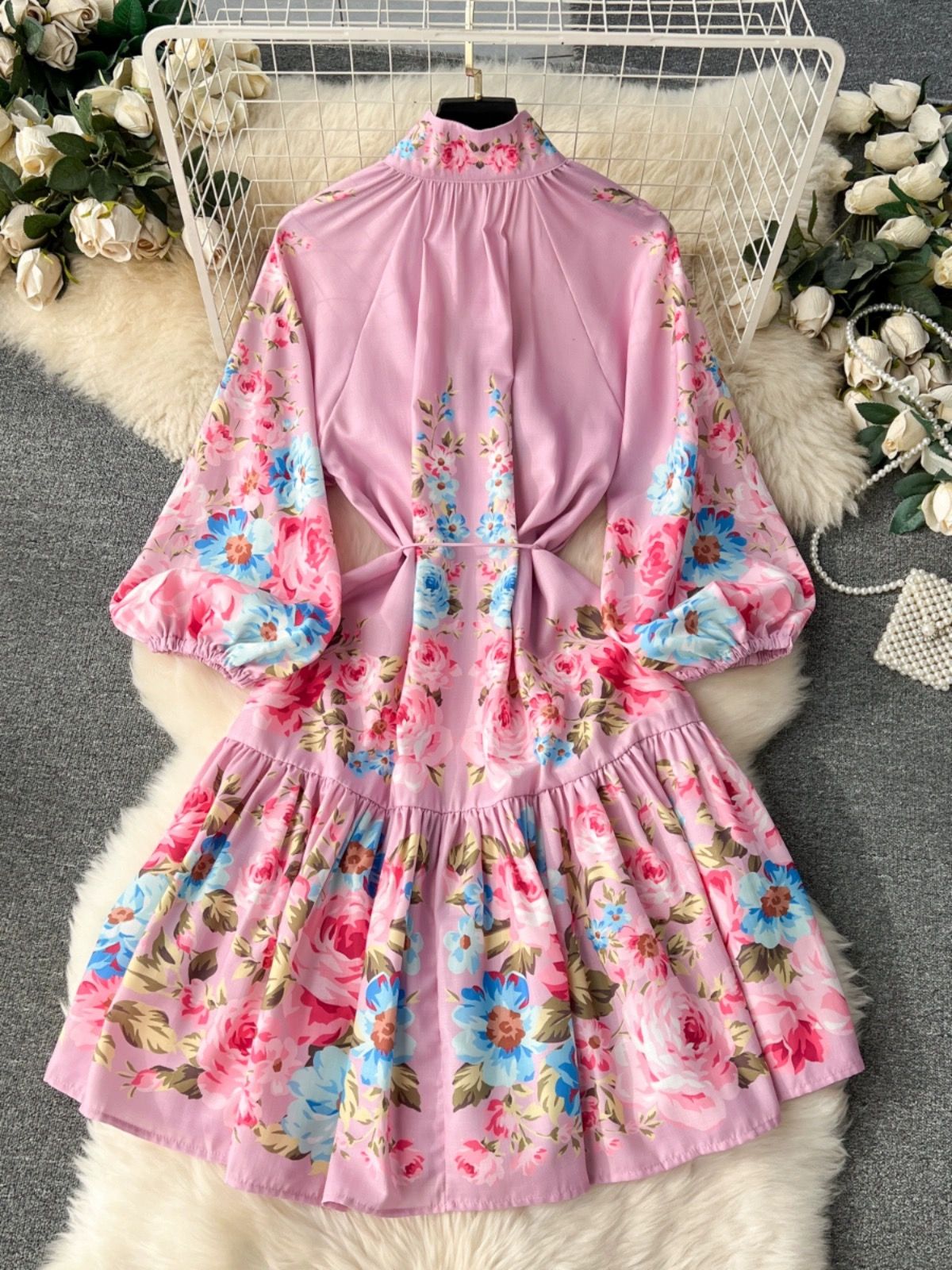 Glistening ocean dress ED212 image