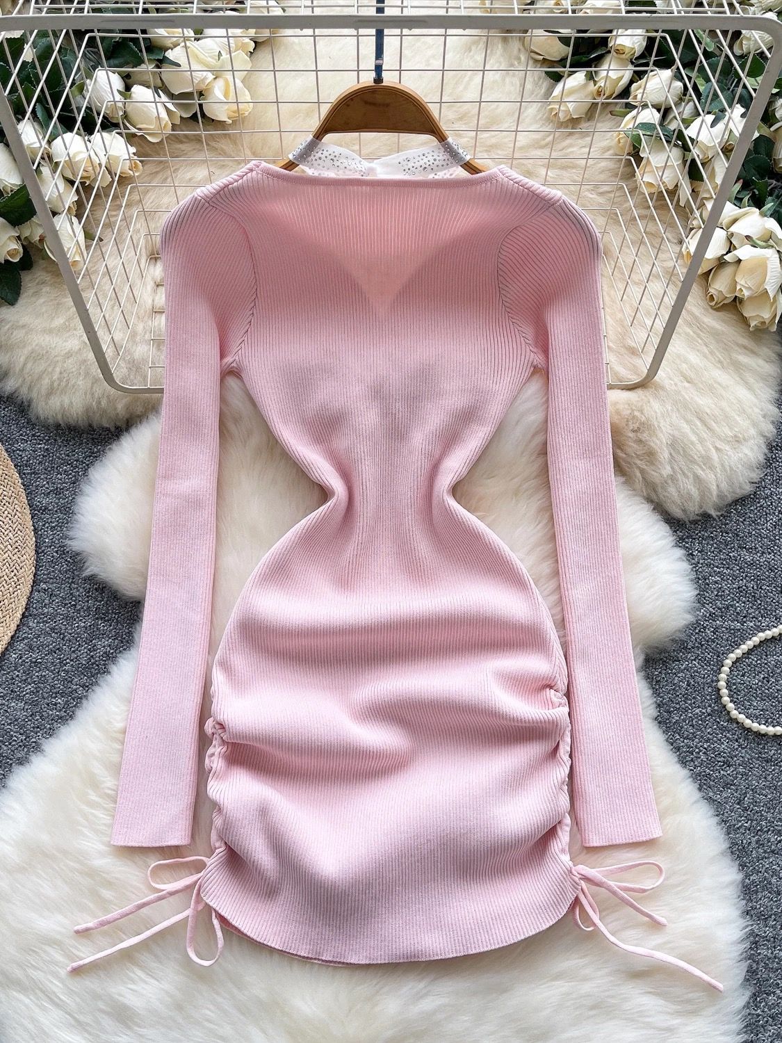 Georgian statement dress KBC285 image