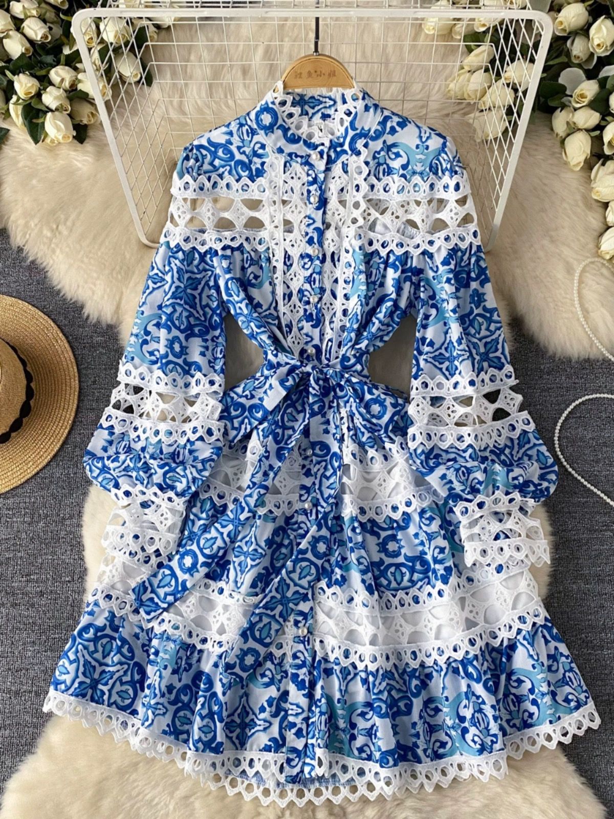 Call me daisy lace dress ED215 image