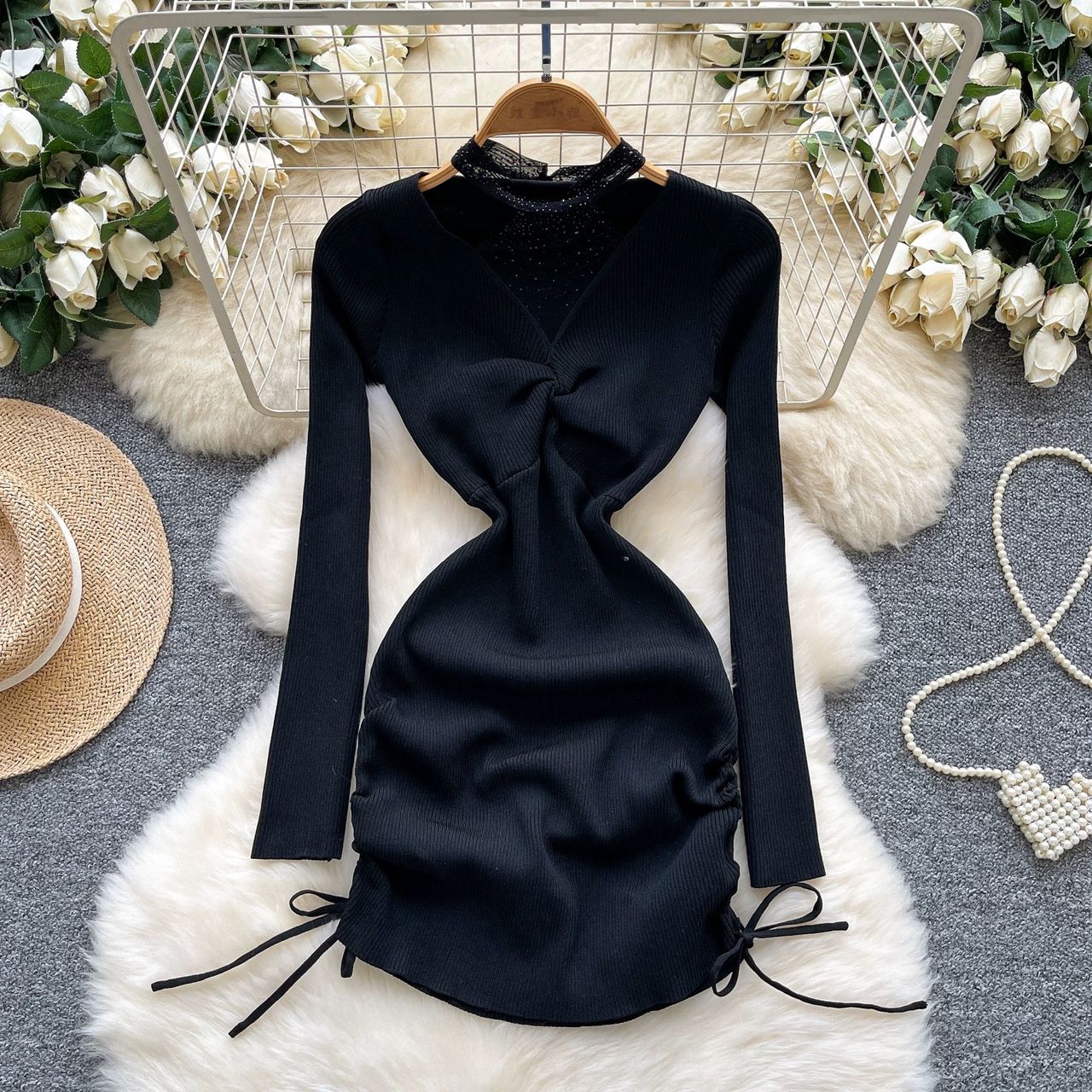 Georgian statement dress KBC285 image