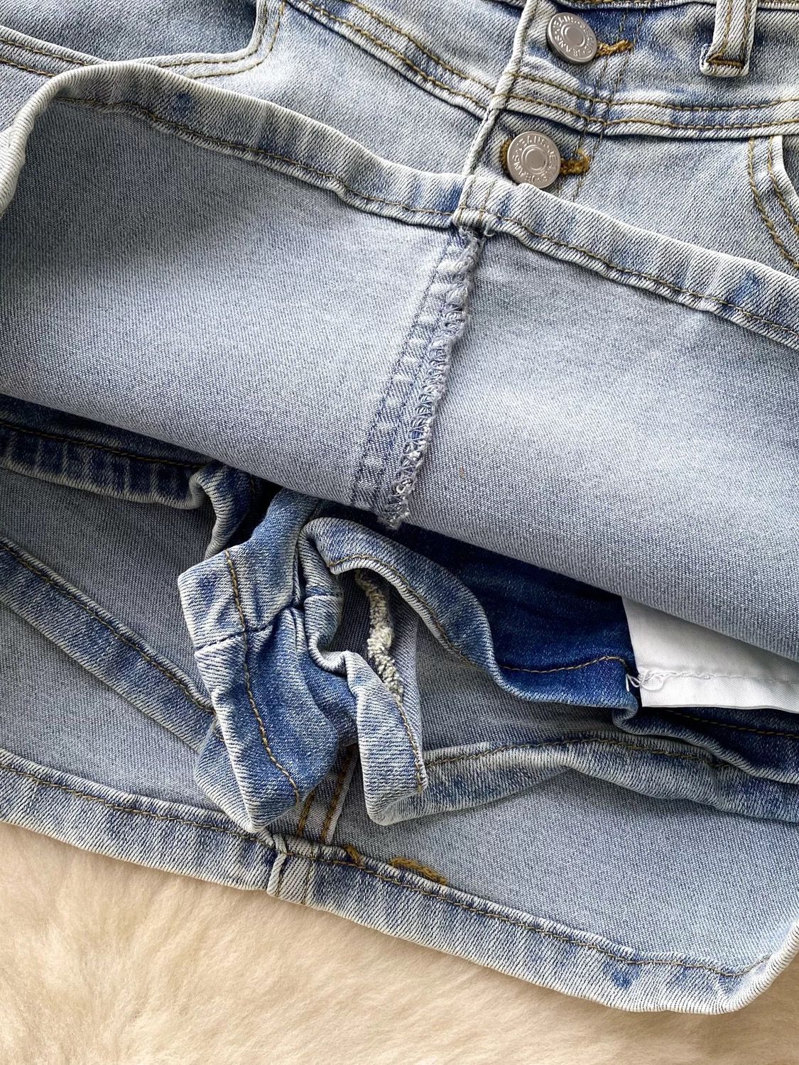 Bossed up denim skirt DS108 image