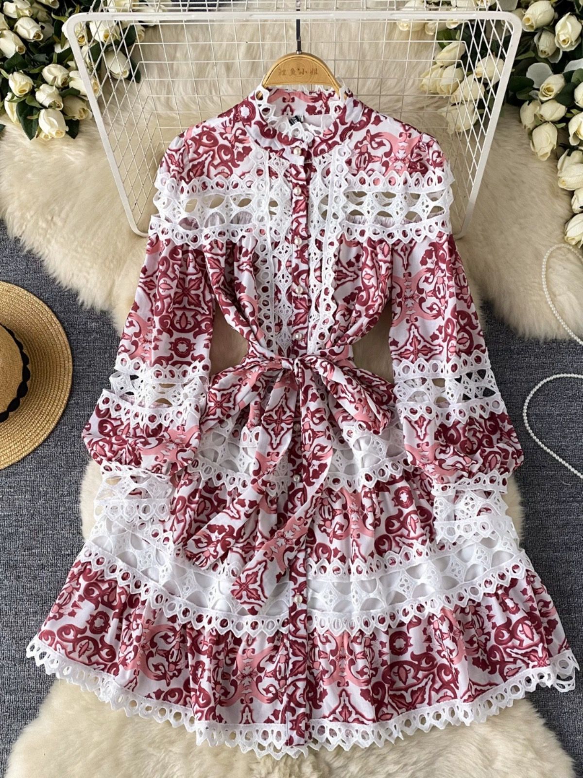 Call me daisy lace dress ED215 image