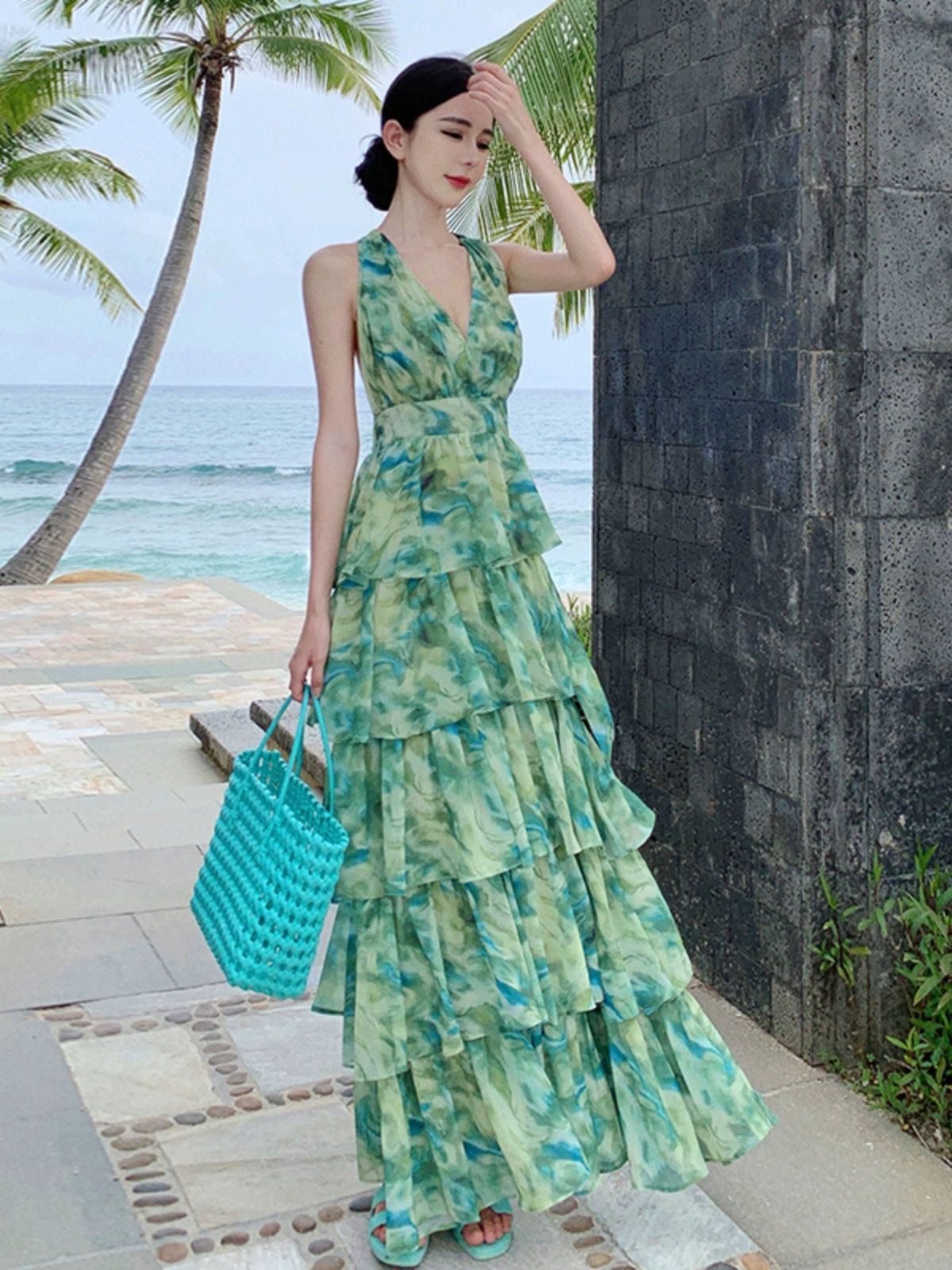 Lucky flower dress CD1147 image