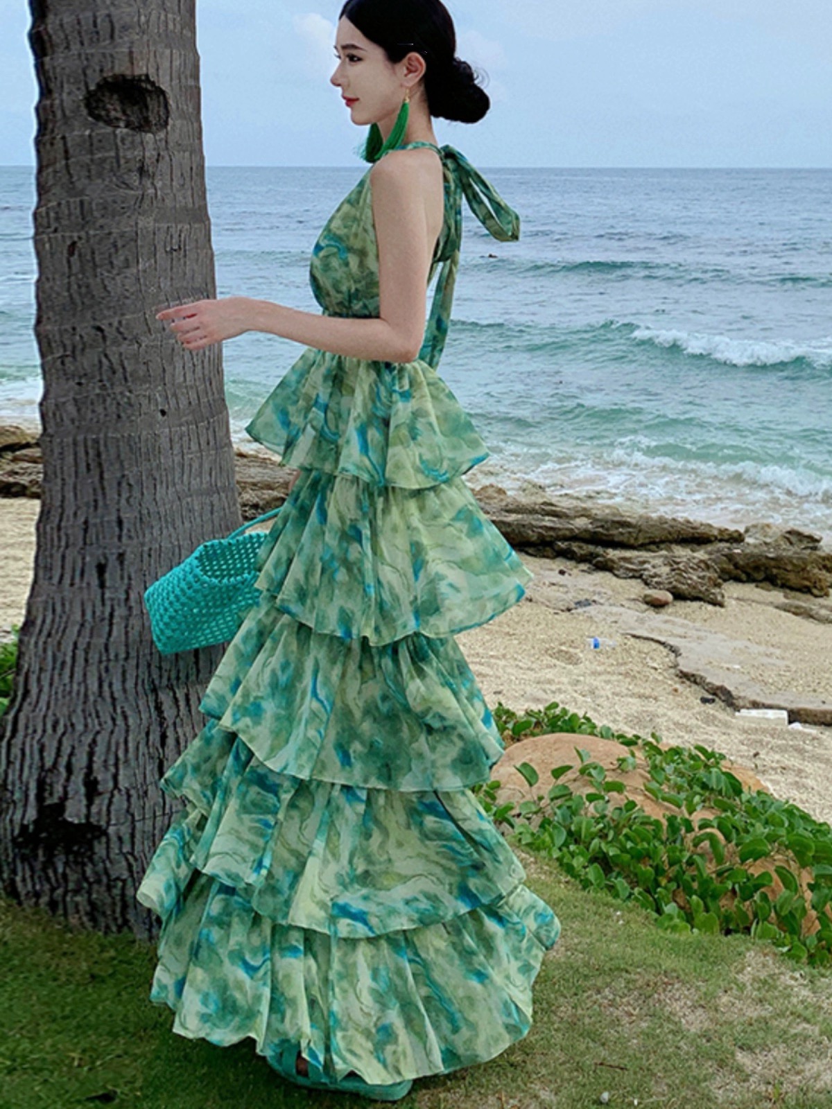 Lucky flower dress CD1147 image
