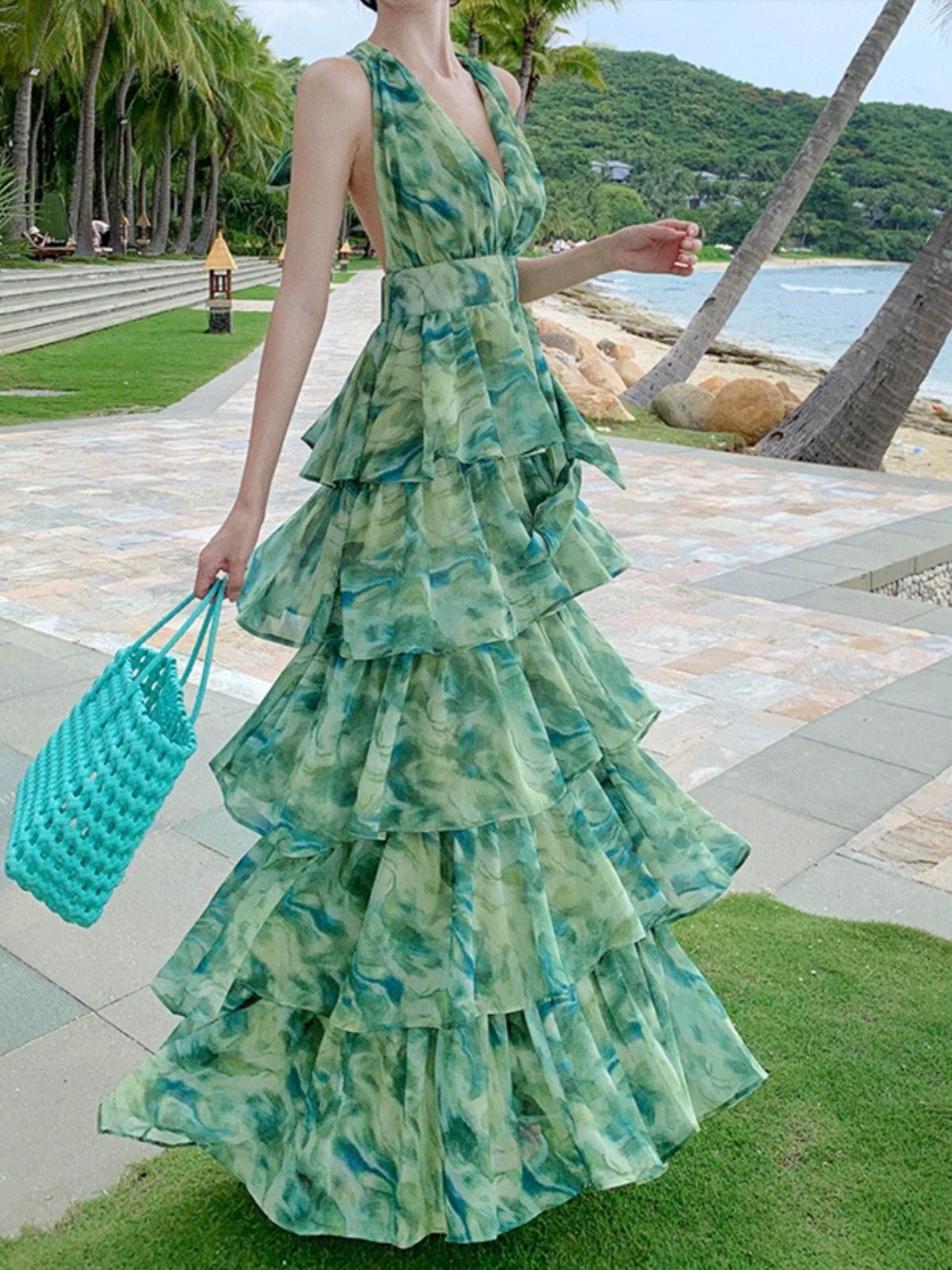 Lucky flower dress CD1147 image