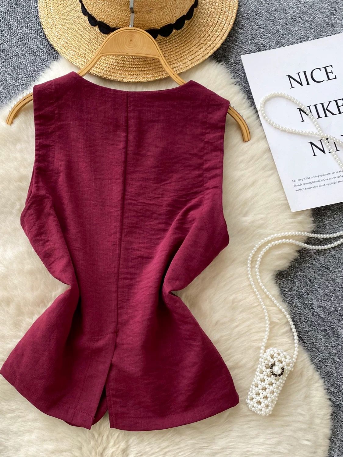 City tour waist coat top CTO1067 image