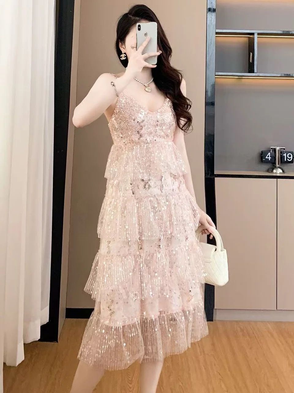 Blooming beauty designer dress FD374 image