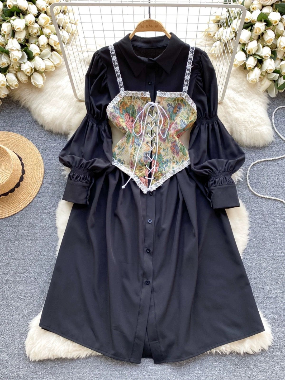 Don’t ask for forgiveness shirt dress SD129 image