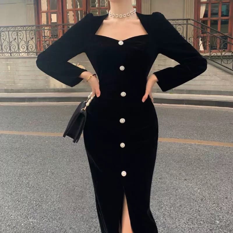 City tour suede dress FD410 image