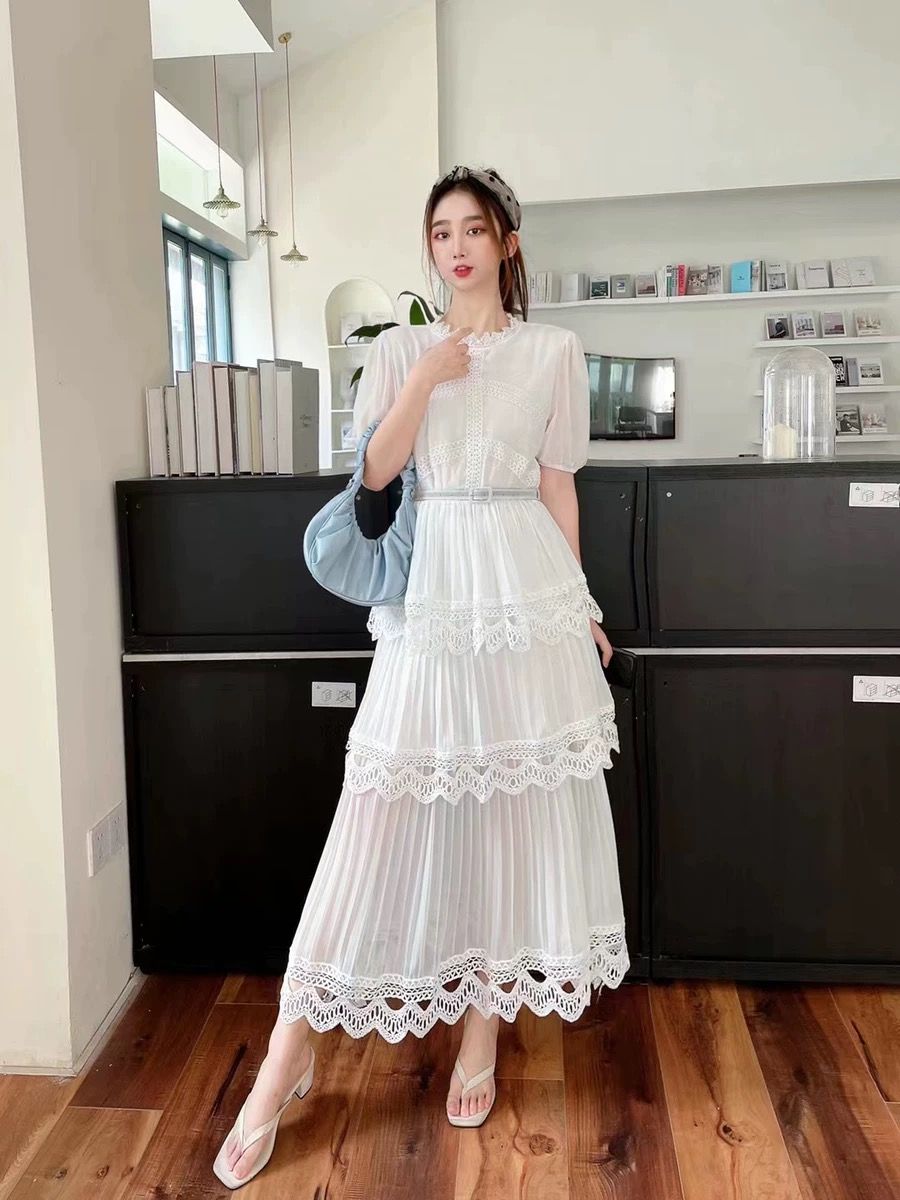 Flaming fashion tulle dress FD425 image