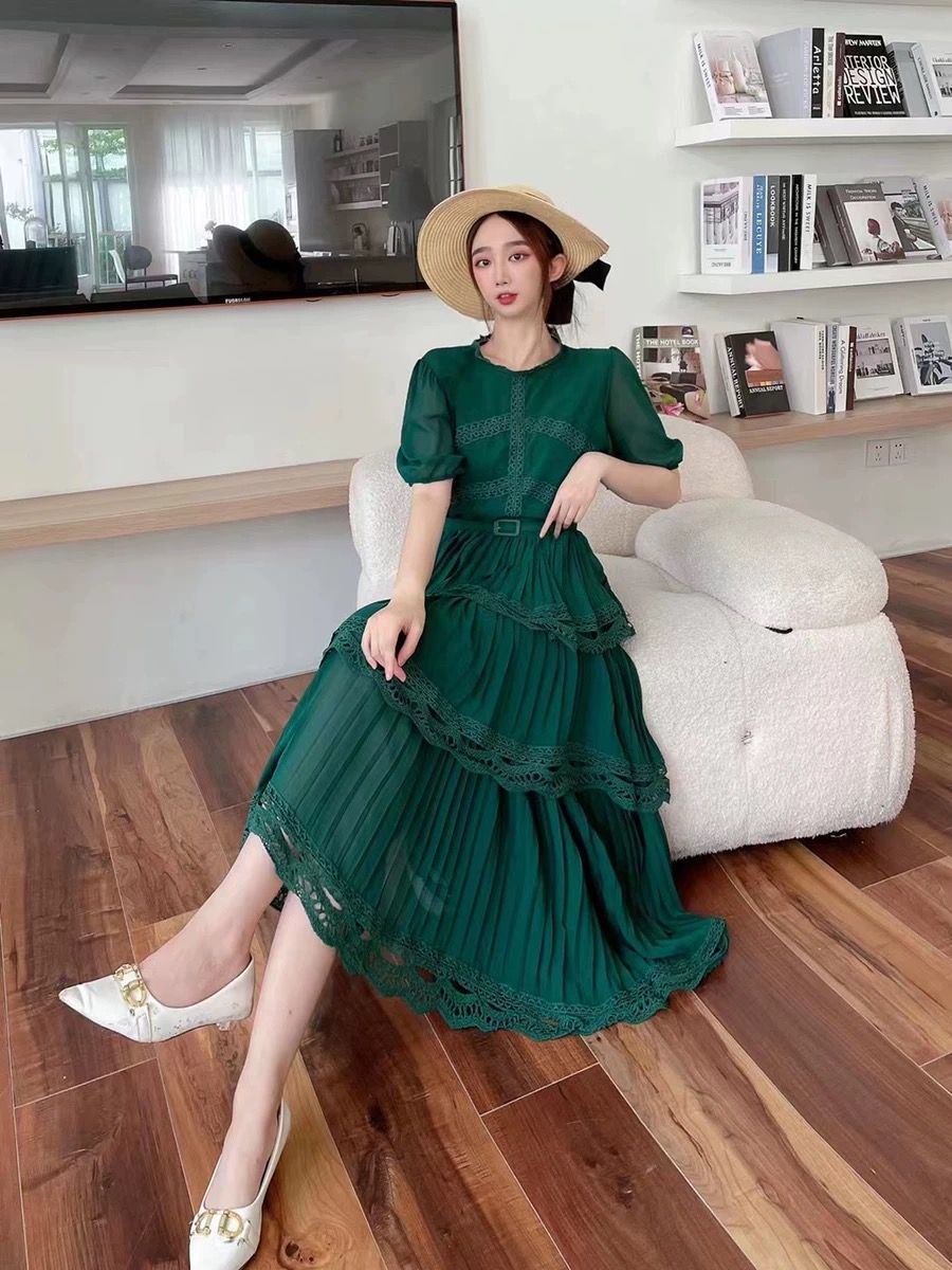 Flaming fashion tulle dress FD425 image