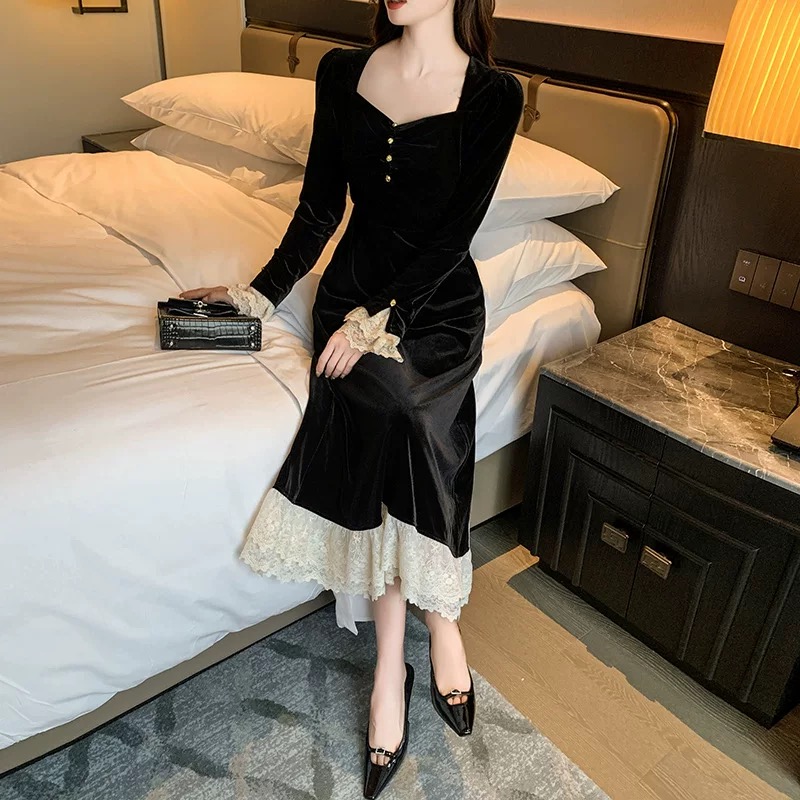 Speak my mind cashmere dress FD434