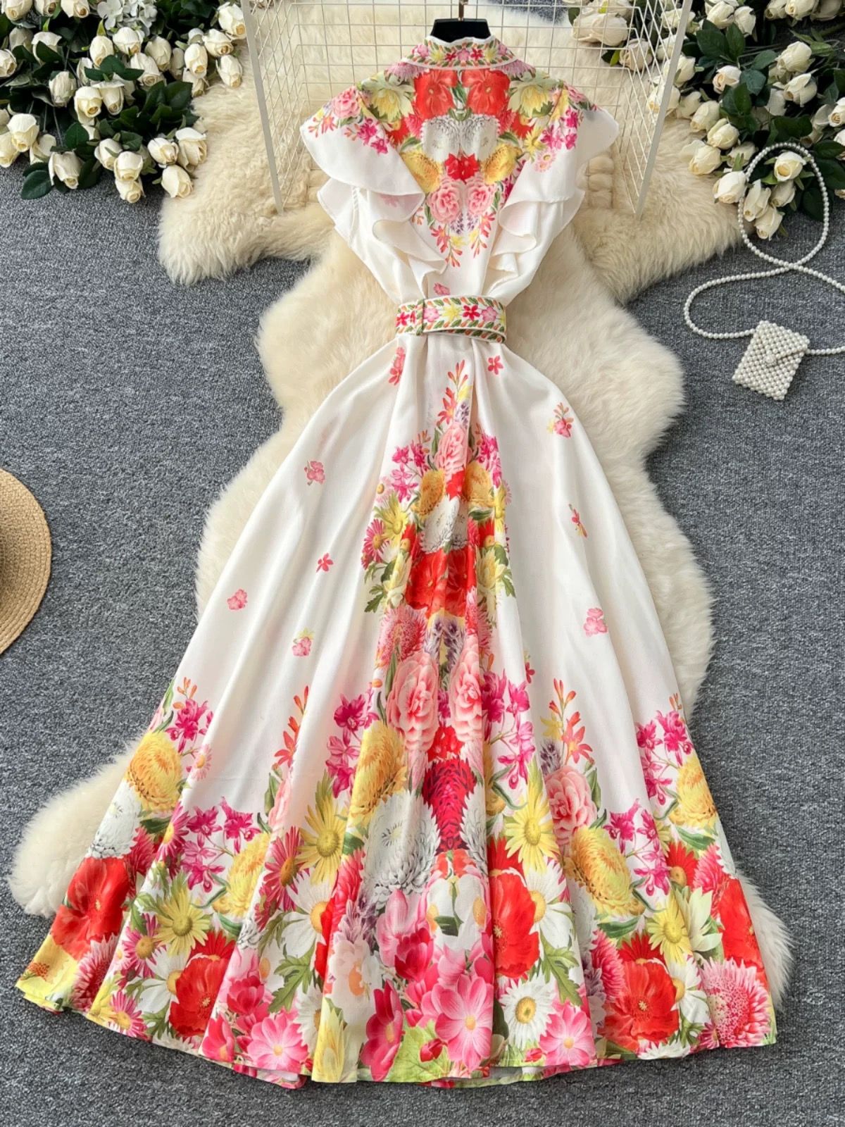 Baddie at the party dress ED232 image