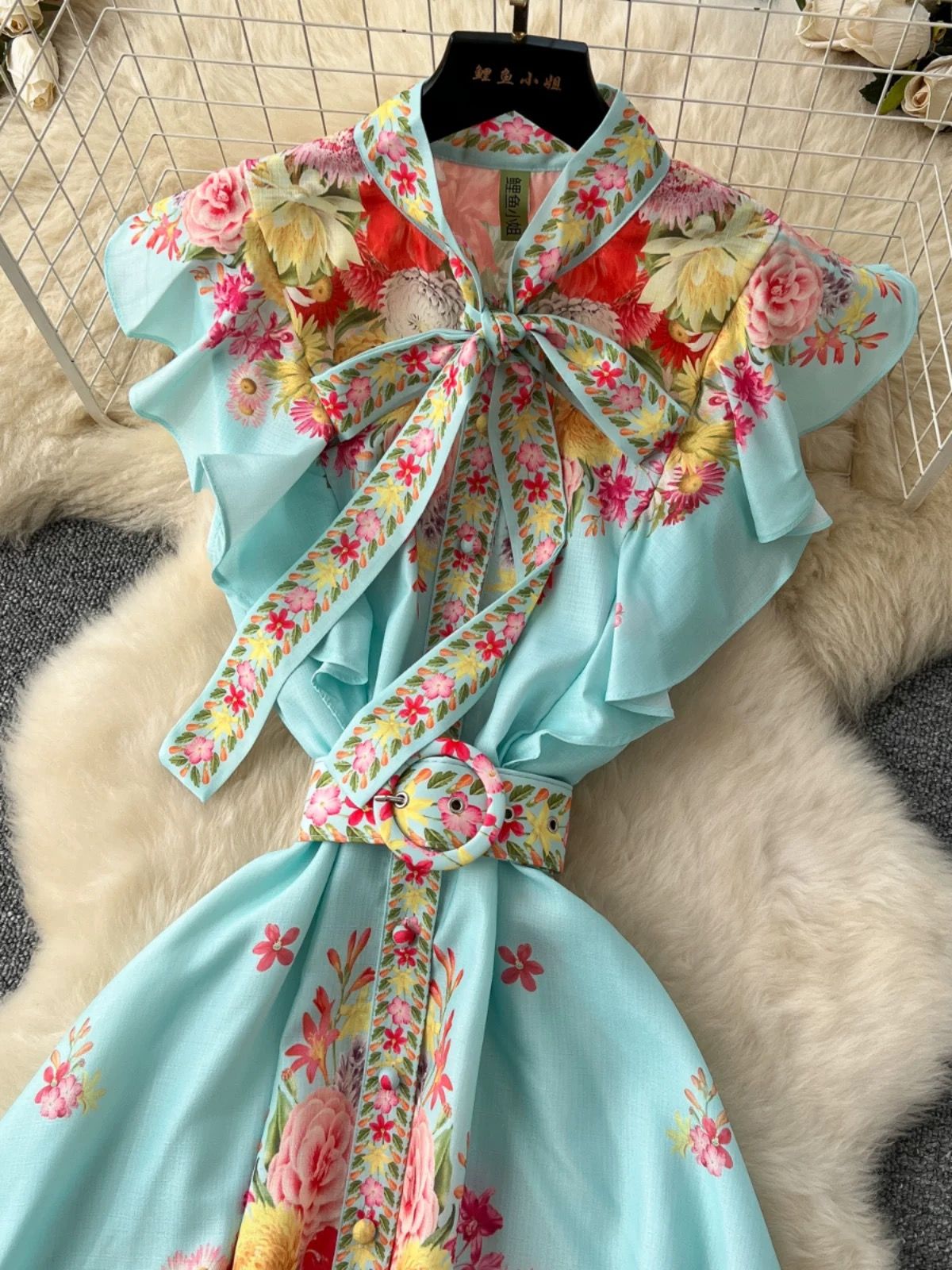 Baddie at the party dress ED232 image