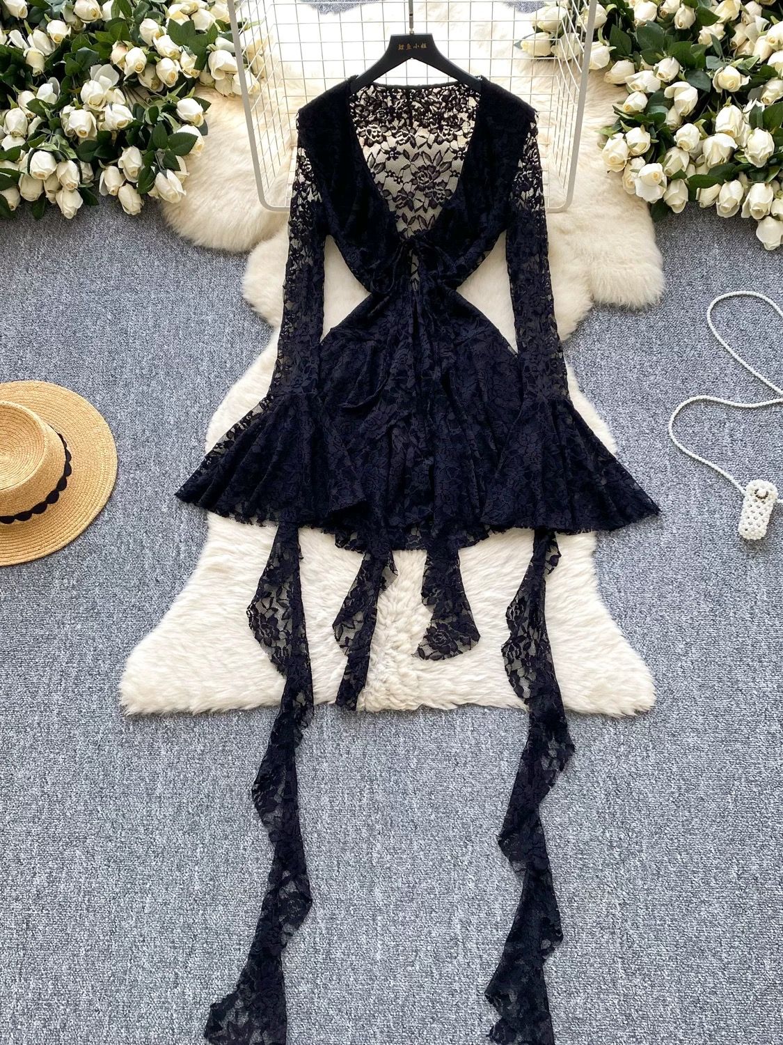 Pamela lace dress FD413 image