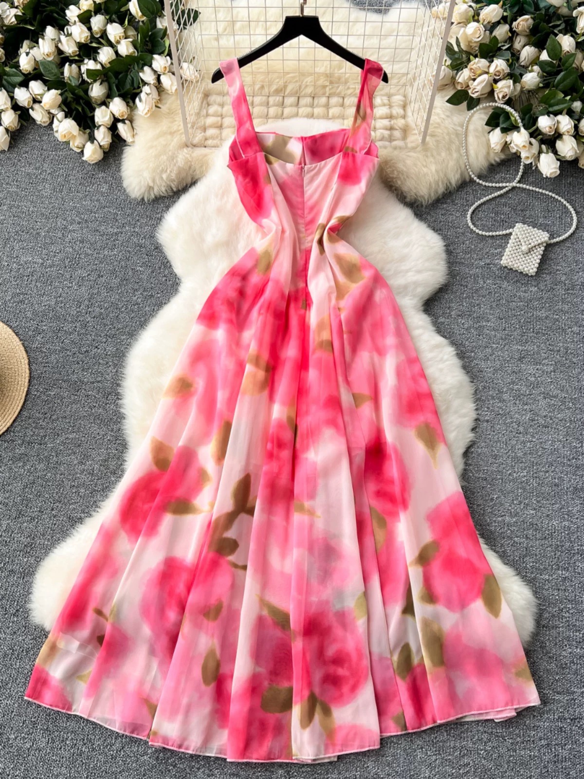 Slipped into comfort floral dress CD727 image