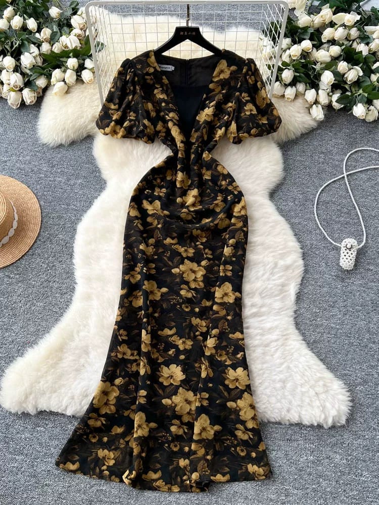 Melody floral dress CD146 image