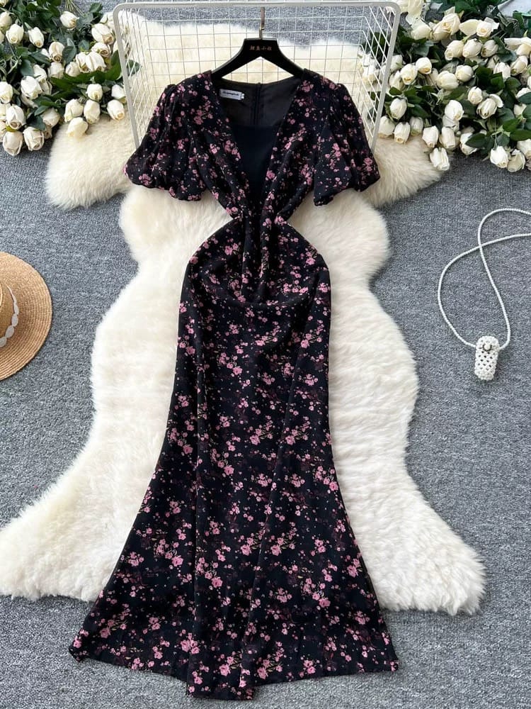 Melody floral dress CD146 image