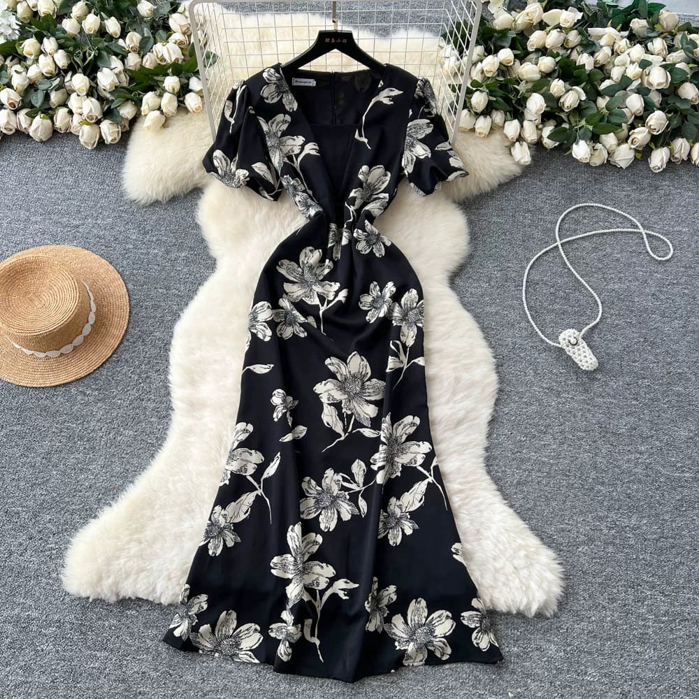 Melody floral dress CD146 image