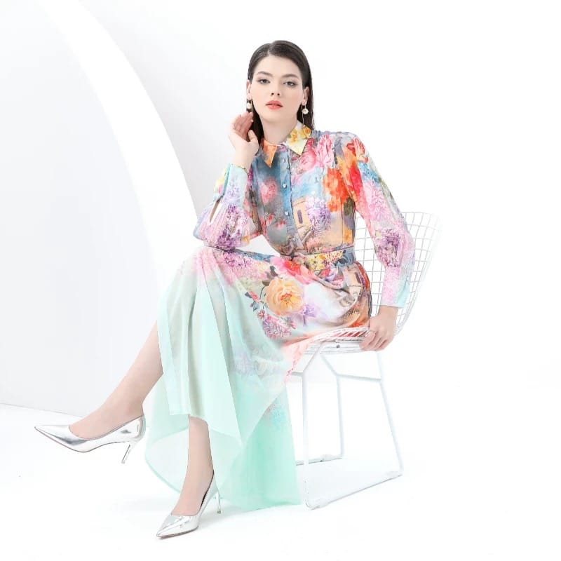 Serenity in paradise dress ED219 image