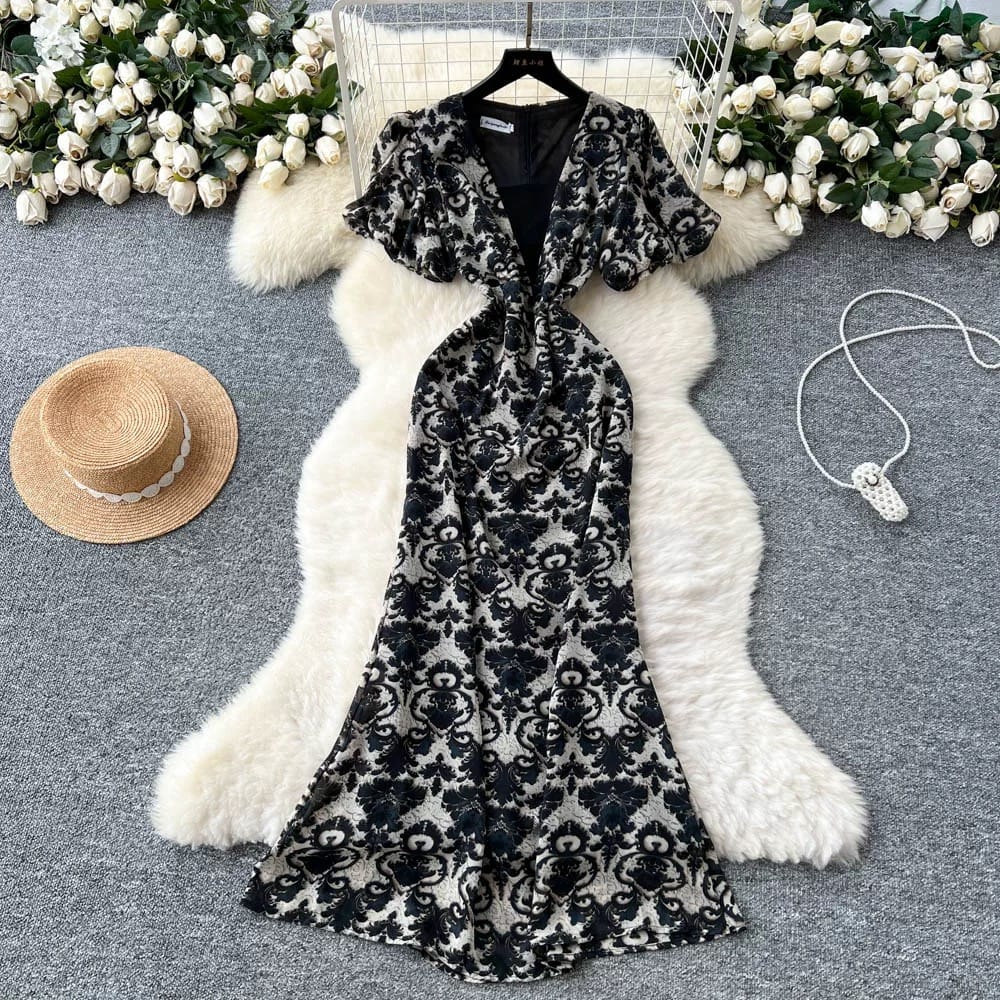 Melody floral dress CD146 image