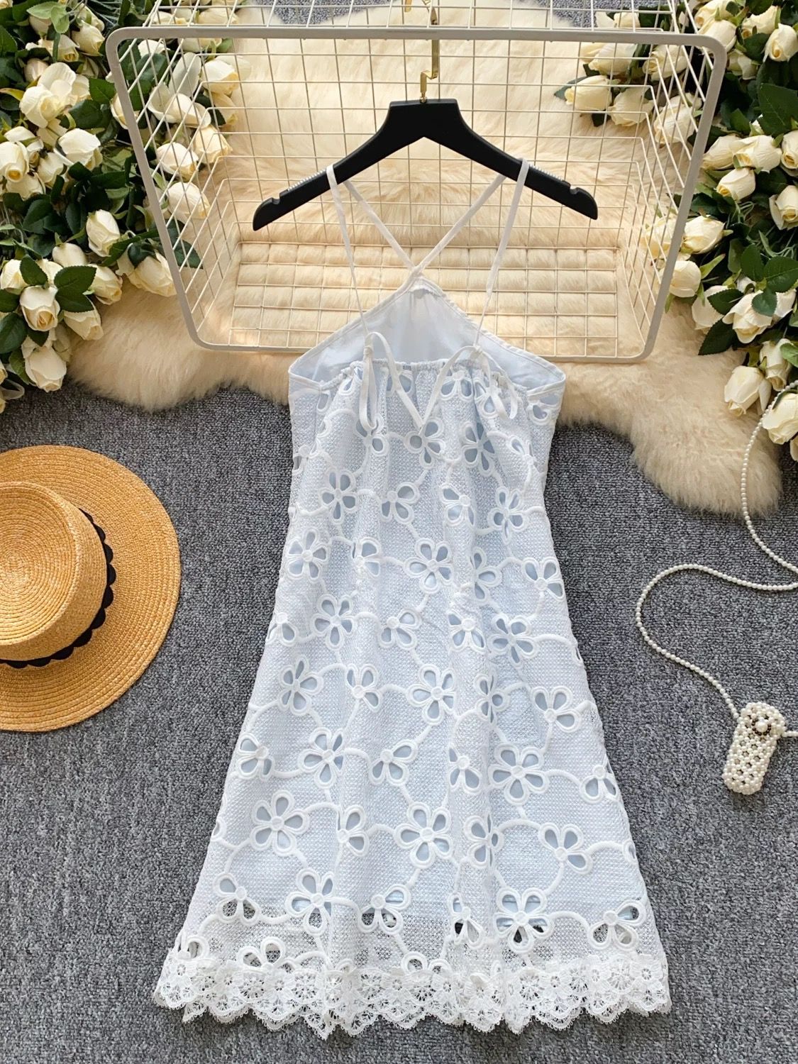 Got the juice dinner lace dress CD413 image