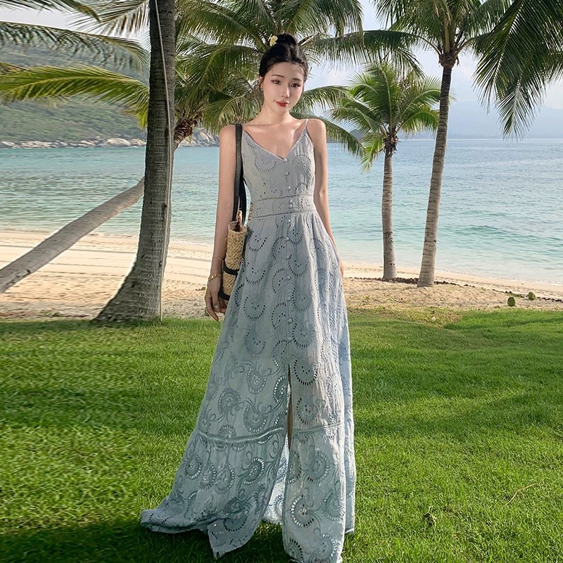 Flourishing in the light lace dress CD1500 image