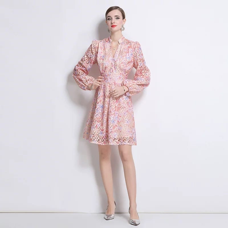 Night goddess lace dress CD410 image