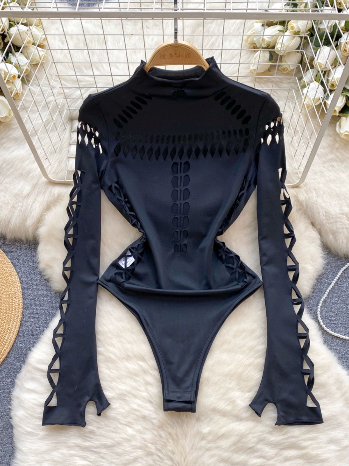 Taking off bodysuit BS119 image