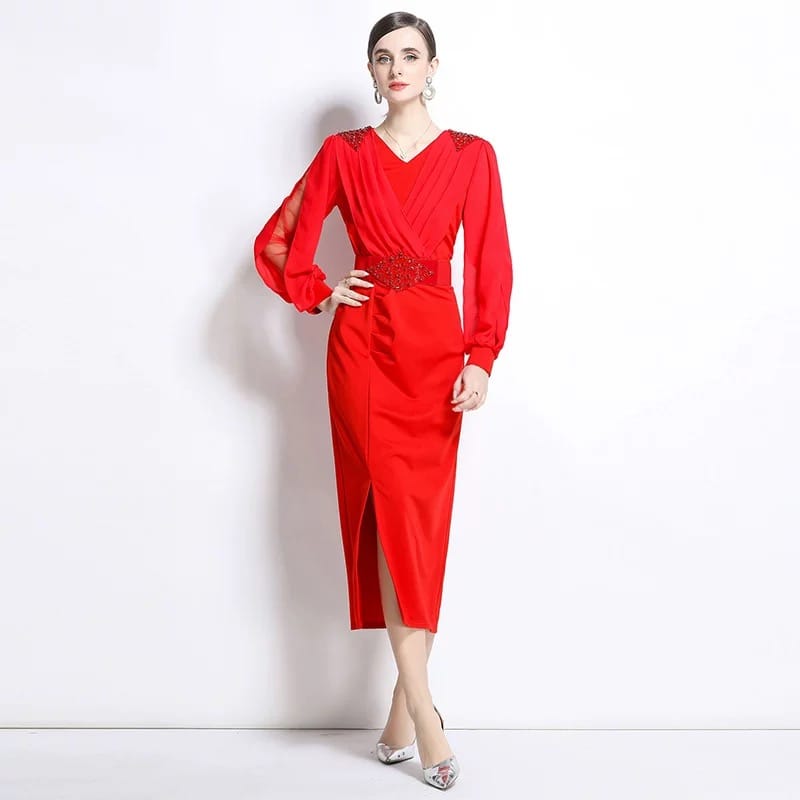 Buckle up royal dress FD463 image