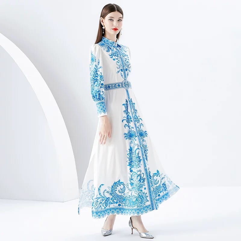 Everyone’s fav print dress ED206 image