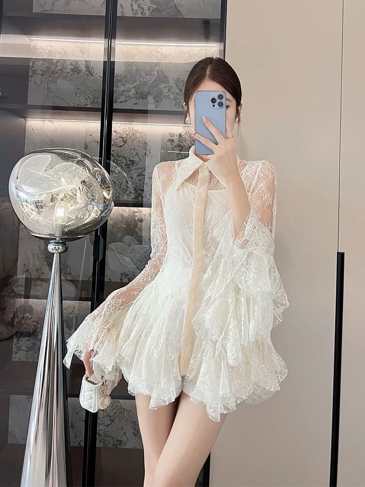 Make my summer lace top & camisole FTO149 image