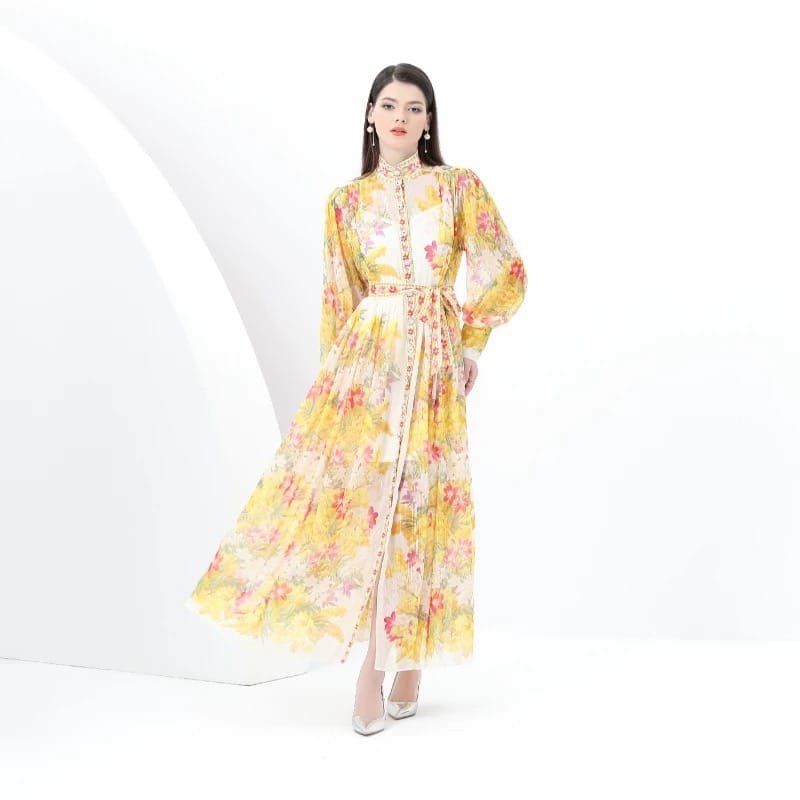 Better than okay print dress ED205 image