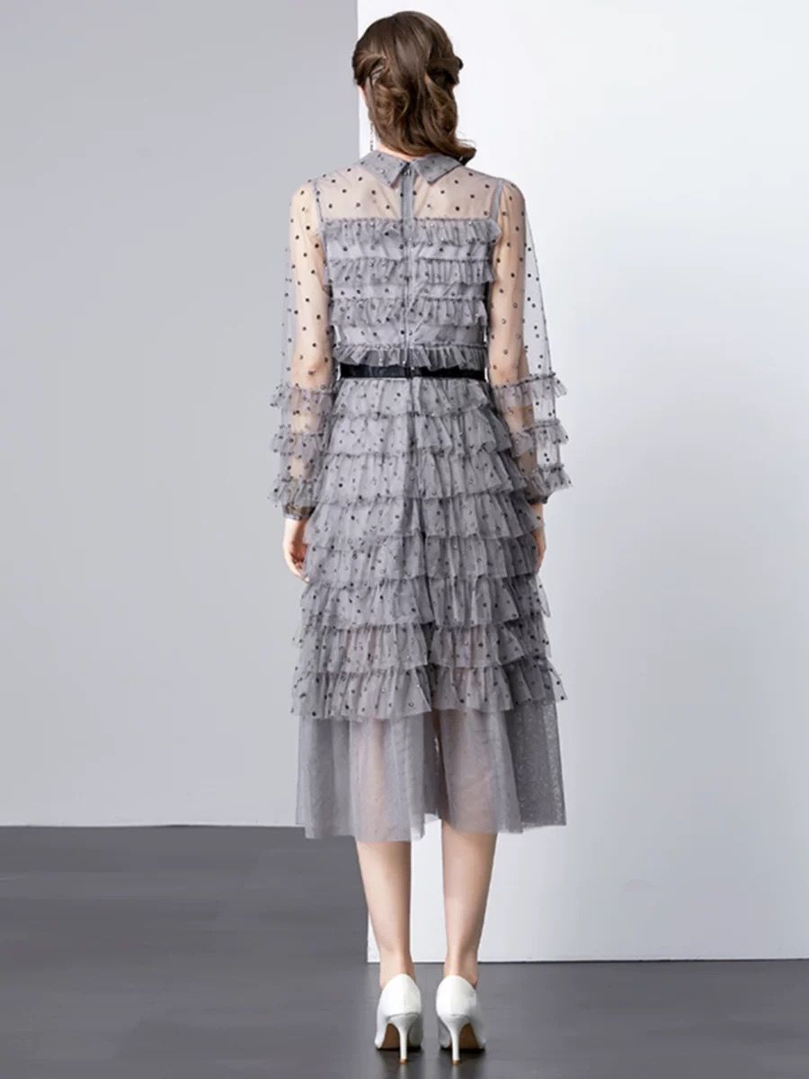 Fearless tour ruffle dress FD467 image