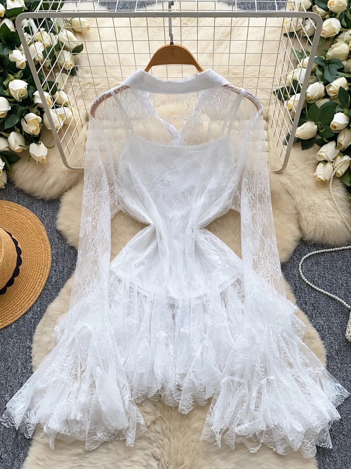 Make my summer lace top & camisole  FTO149 image