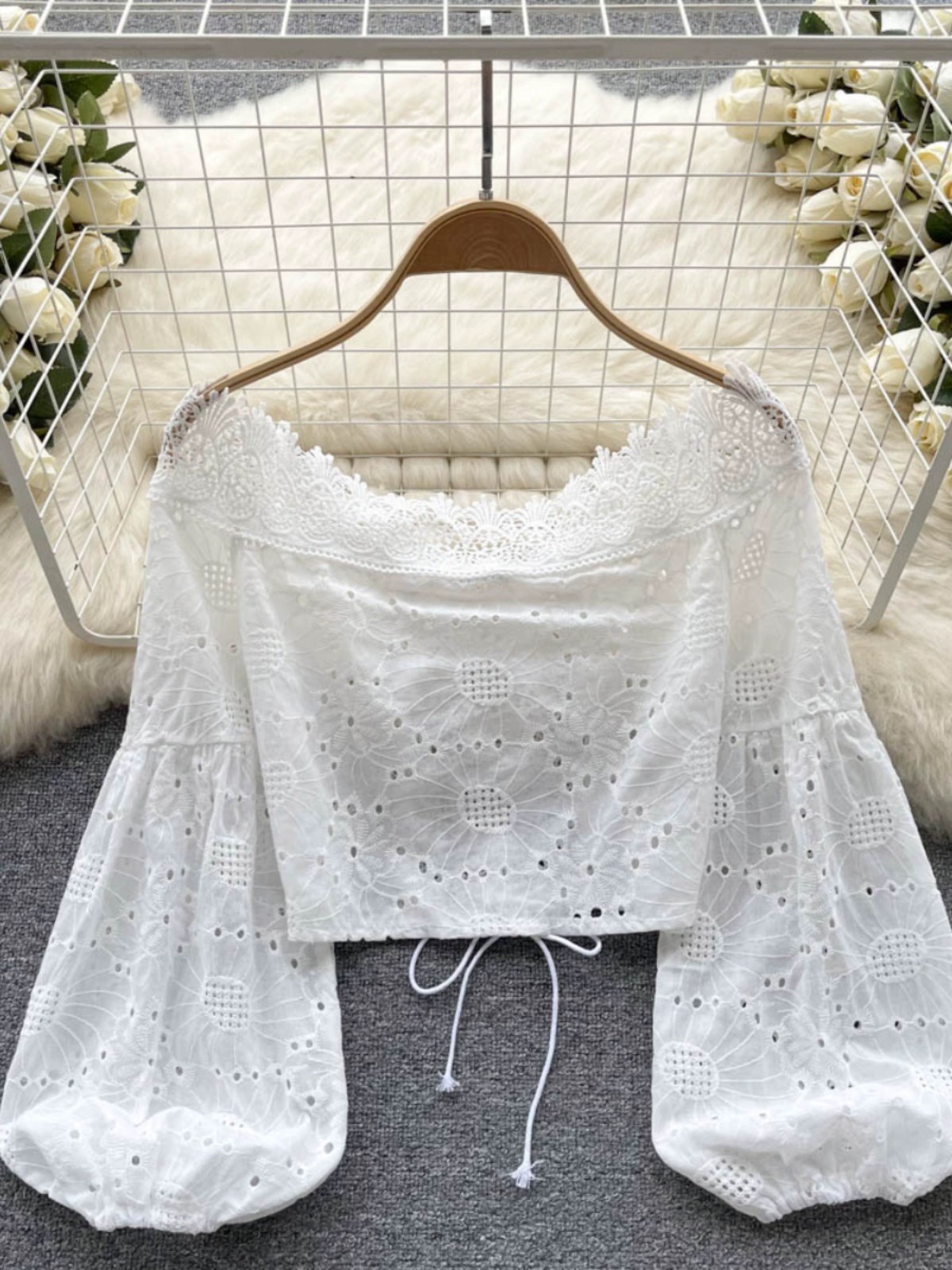 Zaylan lace style top CTO147 image