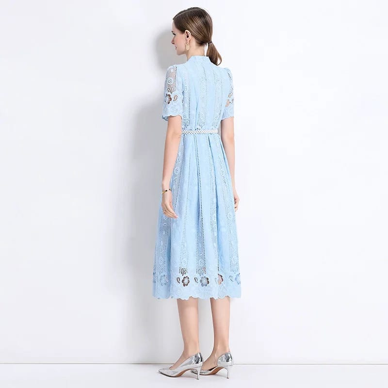 Be more authentic lace dress FD368 image